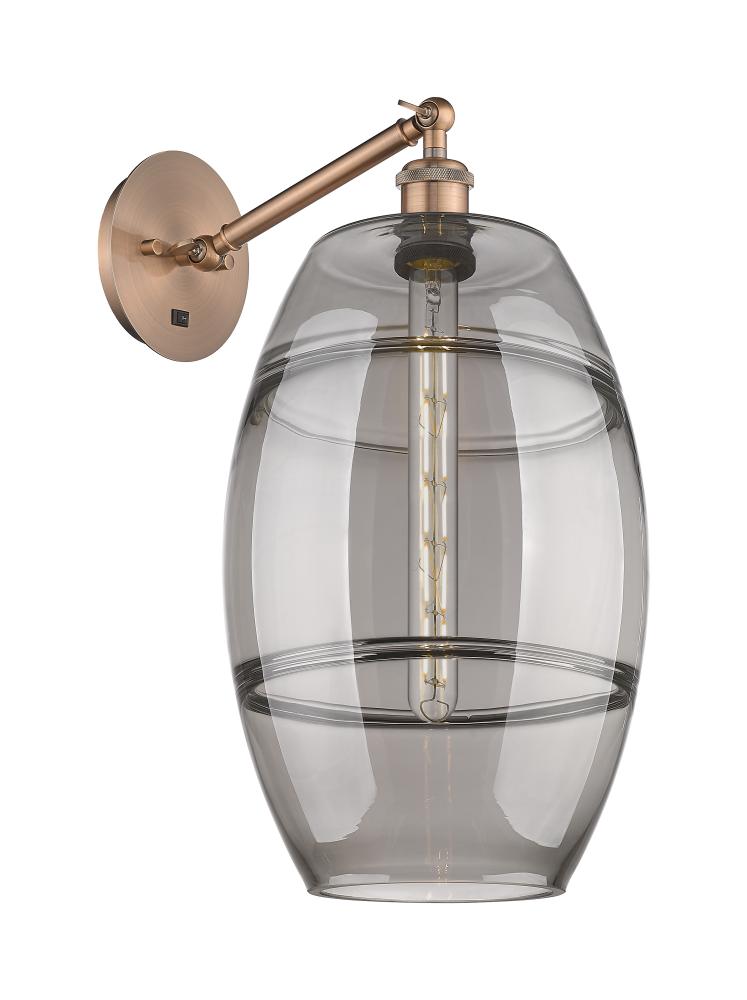 Vaz - 1 Light - 10 inch - Antique Copper - Adjustable - Sconce