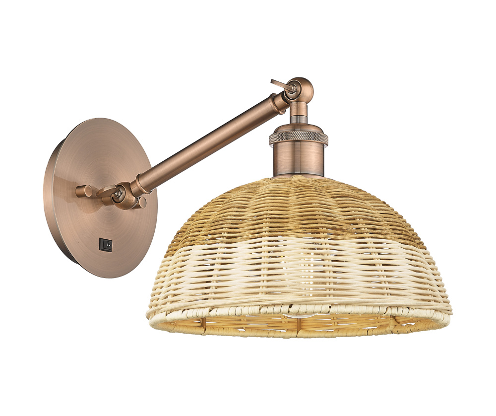 Bristol Natural II - 1 Light - 9 inch - Antique Copper - Sconce