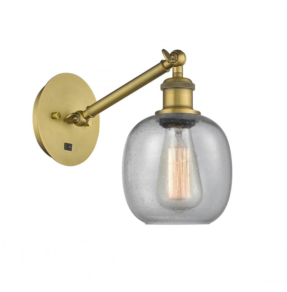 Belfast - 1 Light - 6 inch - Brushed Brass - Adjustable Sconce
