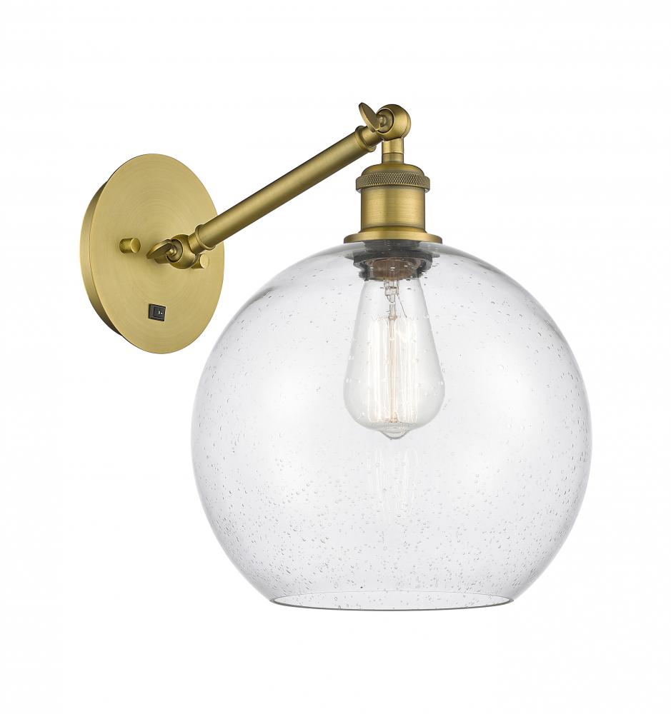 Athens - 1 Light - 10 inch - Brushed Brass - Adjustable - Sconce
