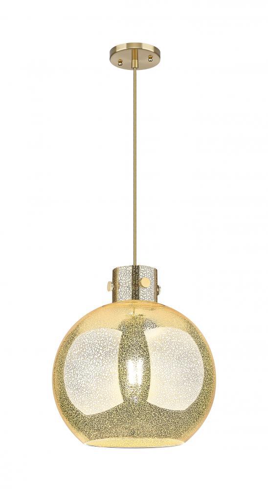 Newton Sphere - 1 Light - 14 inch - Champagne Bronze - Cord hung - Pendant