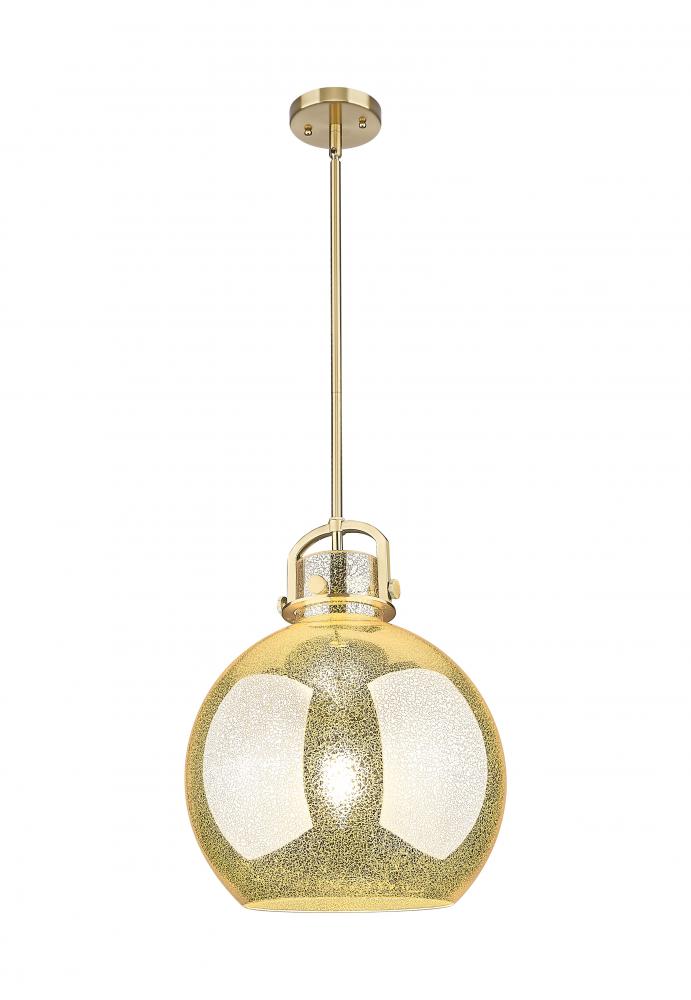 Newton Sphere - 1 Light - 14 inch - Champagne Bronze - Pendant