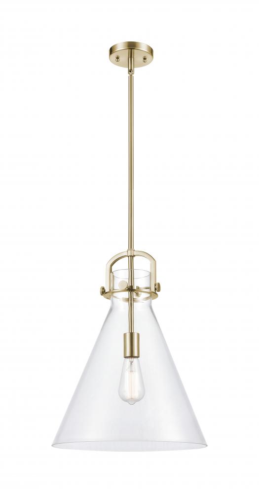 Newton Cone - 1 Light - 14 inch - Champagne Bronze - Pendant