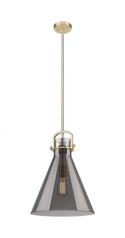Newton Cone - 1 Light - 14 inch - Champagne Bronze - Pendant