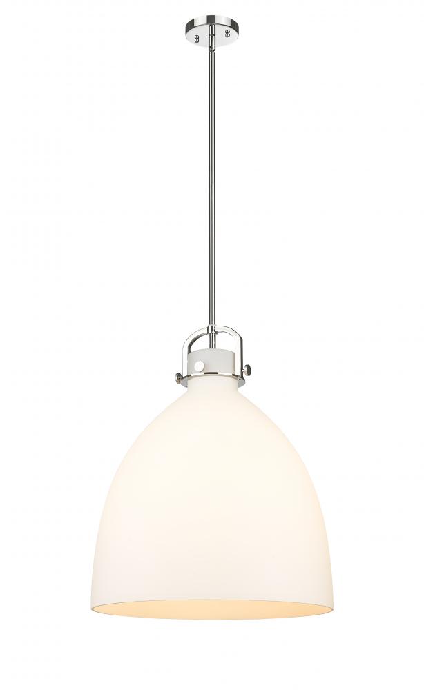 Newton Bell - 1 Light - 18 inch - Polished Nickel - Pendant