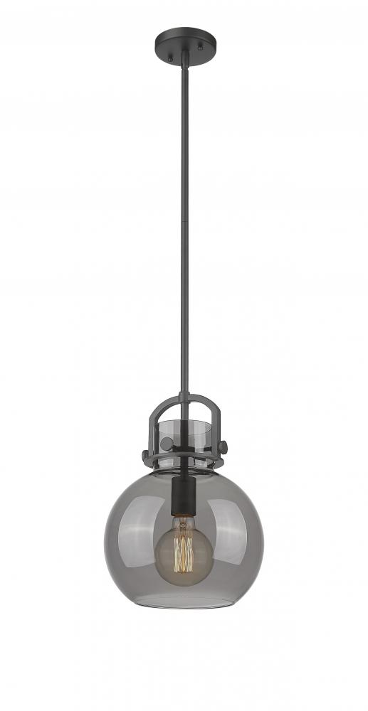 Newton Sphere - 1 Light - 10 inch - Matte Black - Mini Pendant