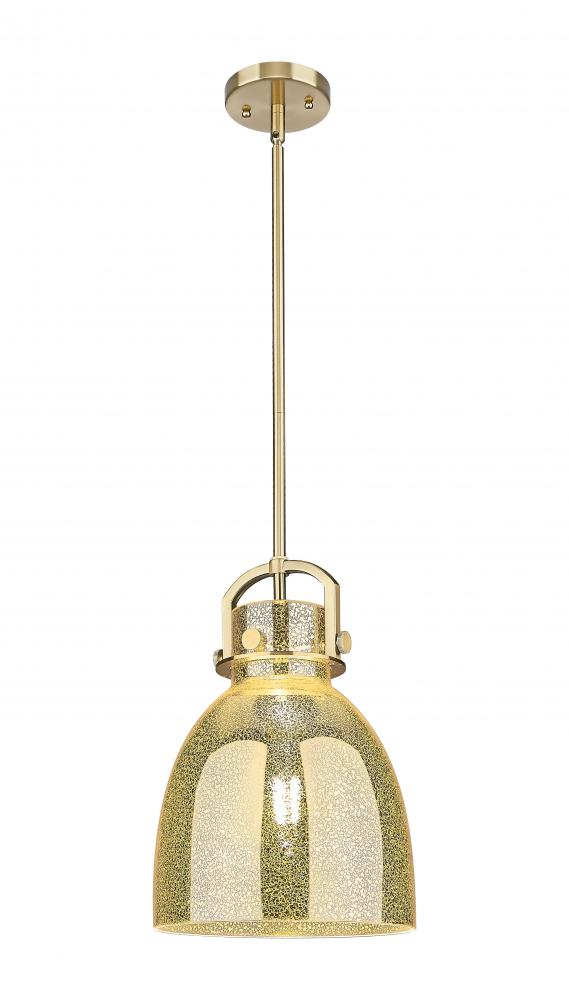 Newton Bell - 1 Light - 10 inch - Champagne Bronze - Mini Pendant