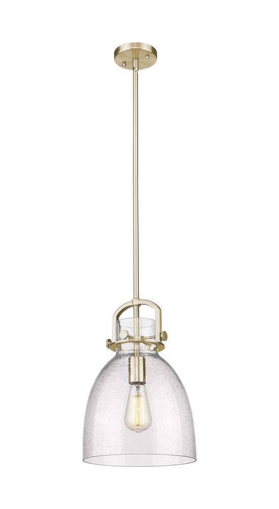 Newton Bell - 1 Light - 10 inch - Champagne Bronze - Mini Pendant