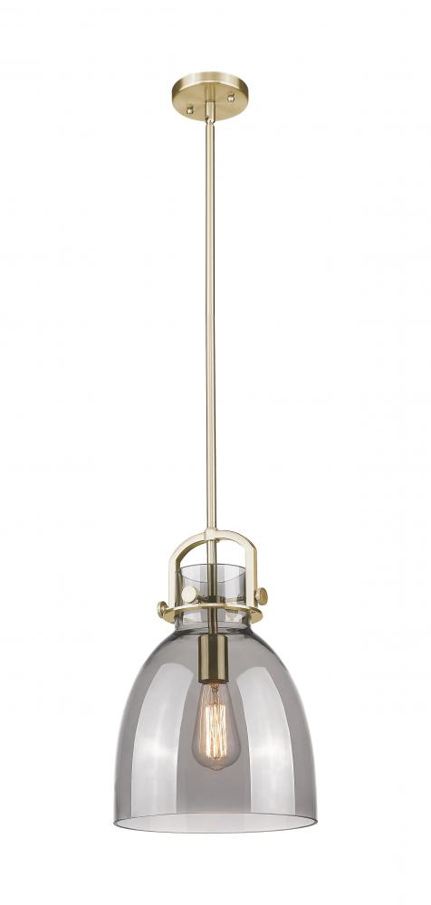 Newton Bell - 1 Light - 10 inch - Champagne Bronze - Mini Pendant