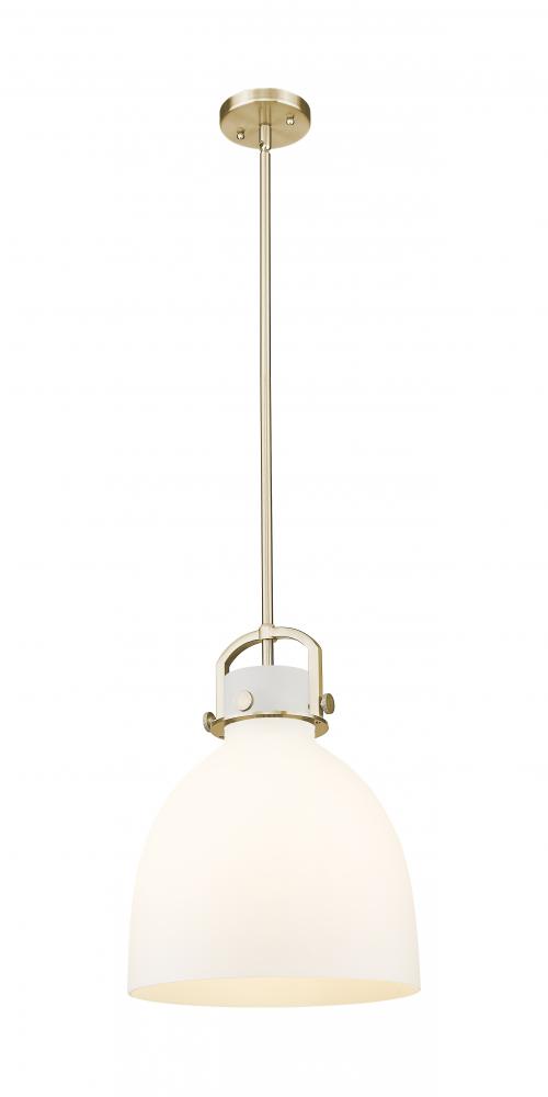 Newton Bell - 1 Light - 12 inch - Champagne Bronze - Mini Pendant