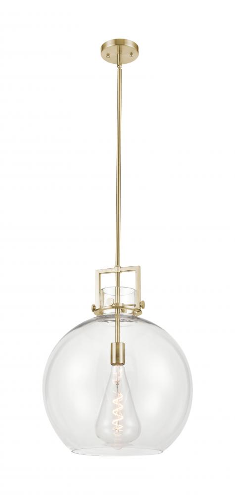 Newton Sphere - 1 Light - 16 inch - Champagne Bronze - Pendant