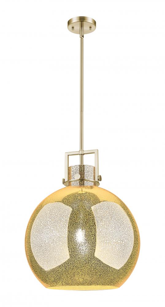 Newton Sphere - 1 Light - 16 inch - Champagne Bronze - Pendant