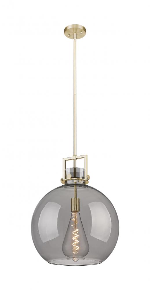 Newton Sphere - 1 Light - 16 inch - Champagne Bronze - Pendant