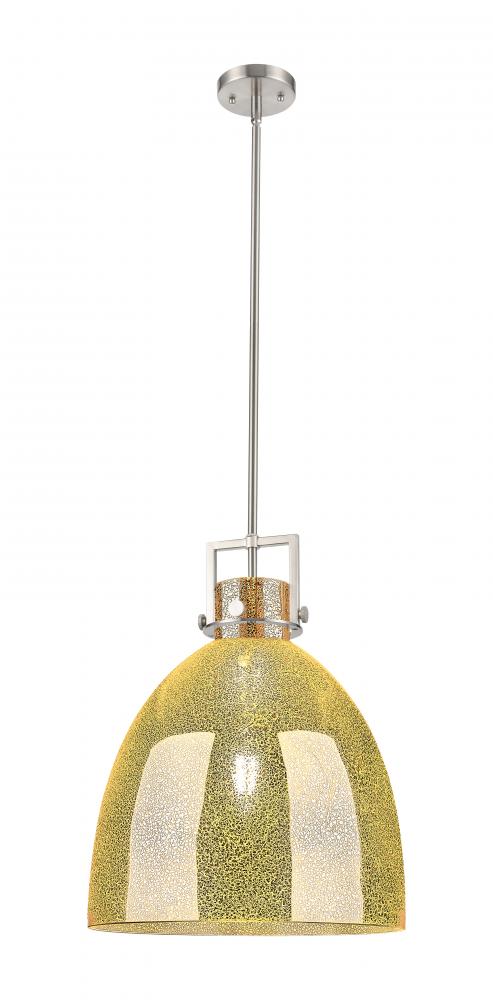 Newton Bell - 1 Light - 16 inch - Polished Nickel - Pendant