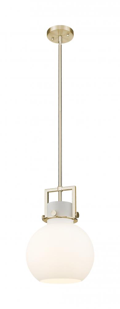 Newton Sphere - 1 Light - 10 inch - Champagne Bronze - Mini Pendant