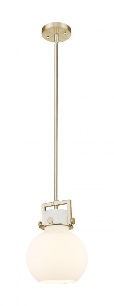 Newton Sphere - 1 Light - 8 inch - Champagne Bronze - Mini Pendant