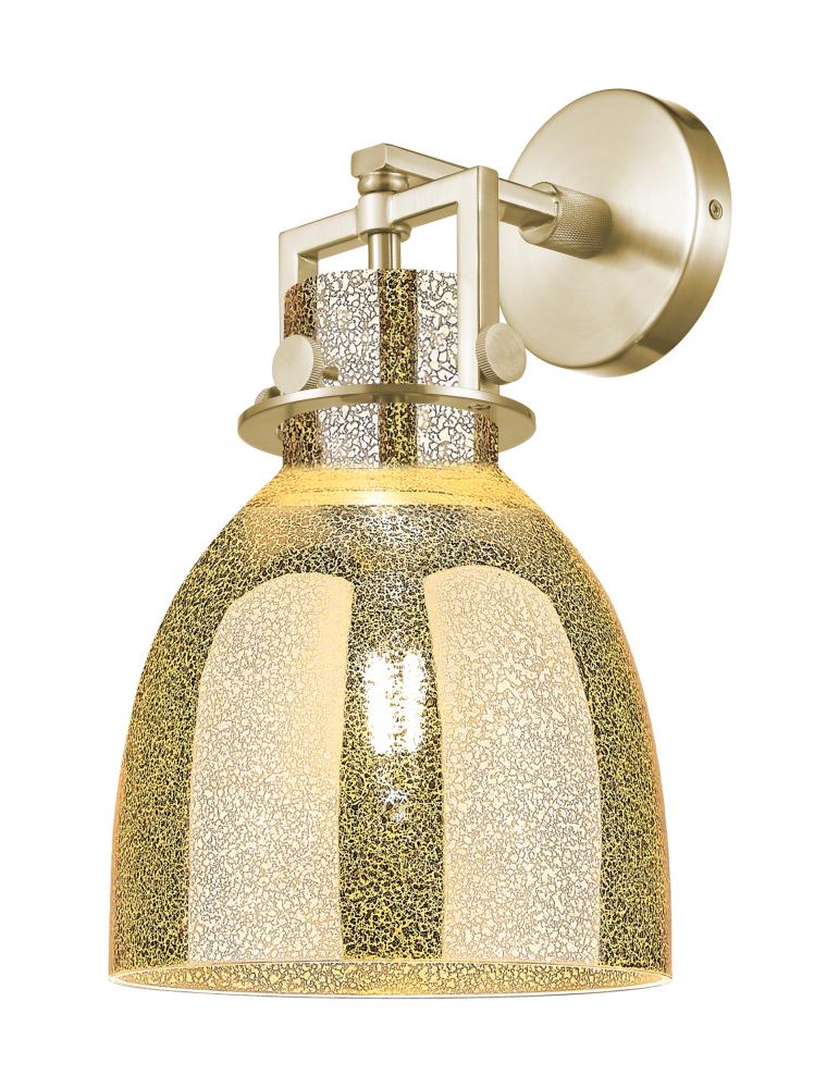 Newton Bell - 1 Light - 8 inch - Champagne Bronze - Sconce