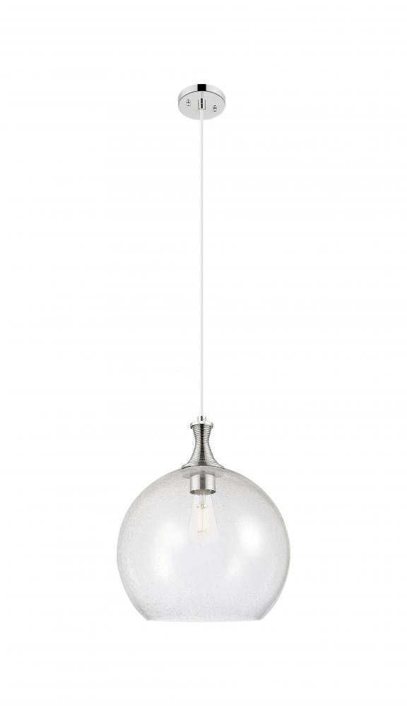 Astor - 1 Light - 14 inch - Polished Nickel - Cord hung - Pendant