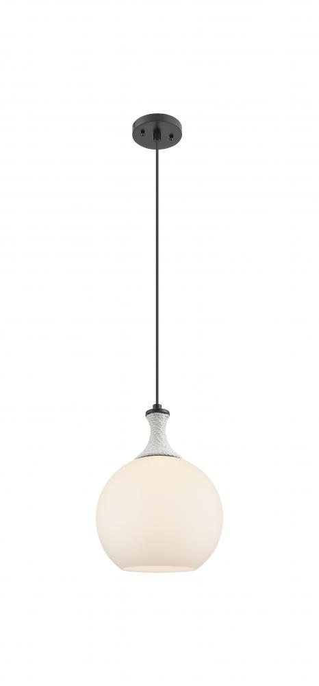 Astor - 1 Light - 10 inch - Matte Black - Cord hung - Mini Pendant