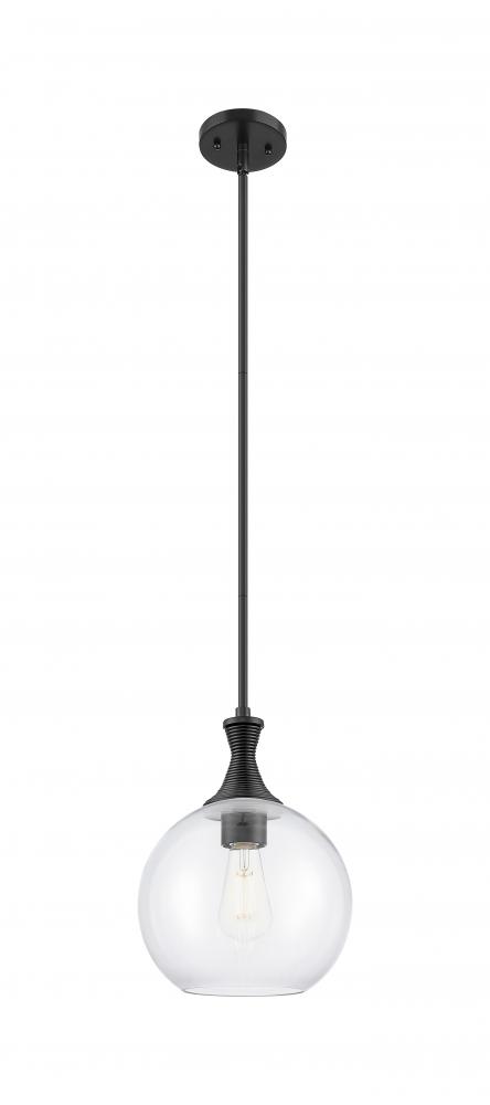 Astor - 1 Light - 10 inch - Matte Black - Mini Pendant