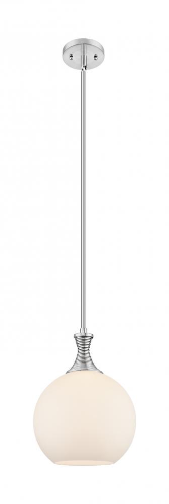 Astor - 1 Light - 10 inch - Brushed Satin Nickel - Mini Pendant