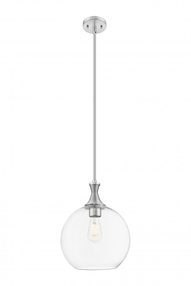 Astor - 1 Light - 12 inch - Brushed Satin Nickel - Mini Pendant