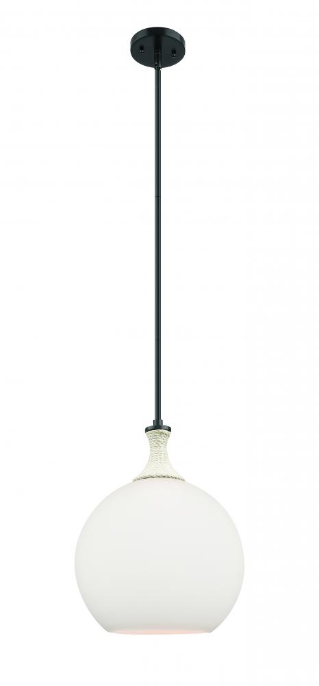 Astor - 1 Light - 12 inch - Matte Black - Mini Pendant