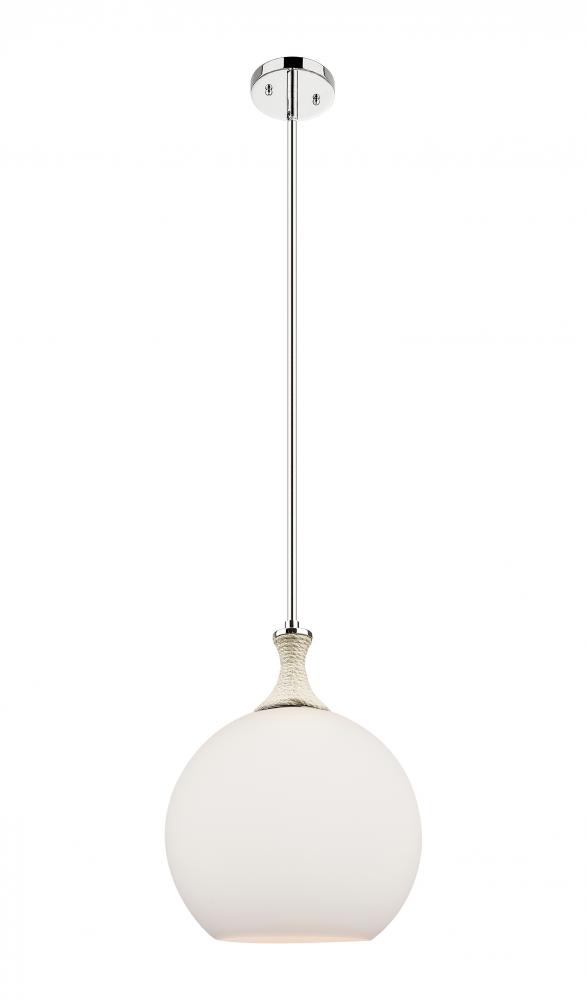 Astor - 1 Light - 12 inch - Polished Nickel - Mini Pendant