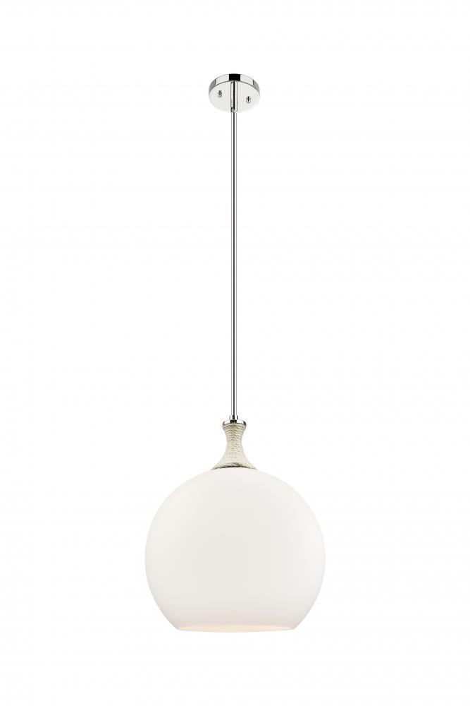 Astor - 1 Light - 14 inch - Polished Nickel - Pendant