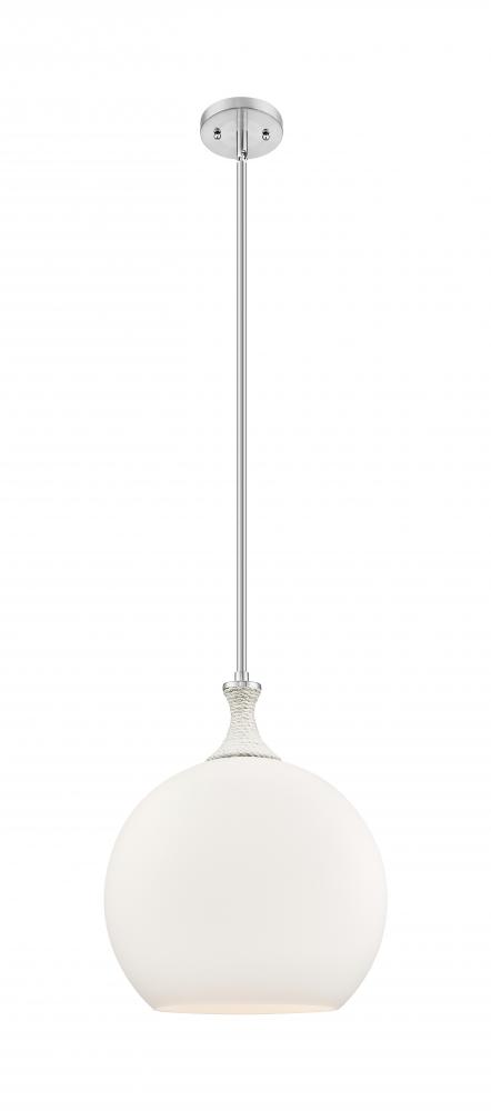 Astor - 1 Light - 14 inch - Brushed Satin Nickel - Pendant