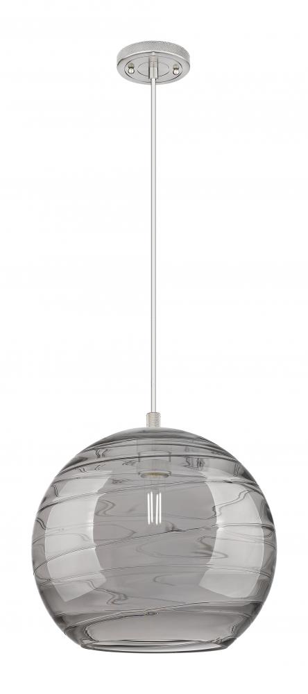 Crown Point - 1 Light - 12 inch - Satin Nickel - Pendant