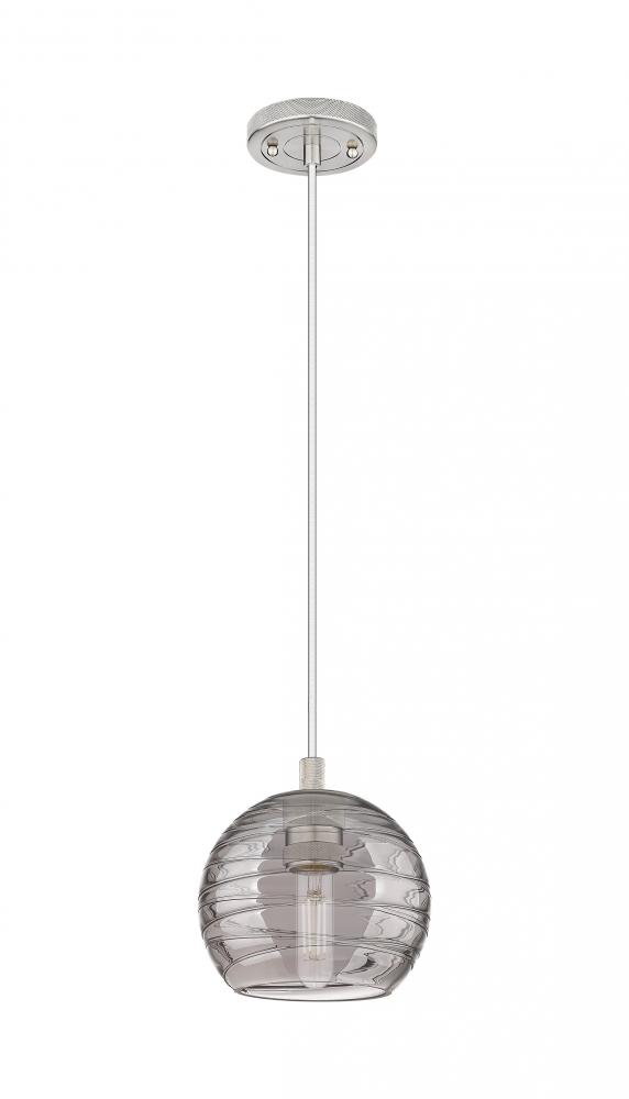 Crown Point - 1 Light - 6 inch - Satin Nickel - Pendant