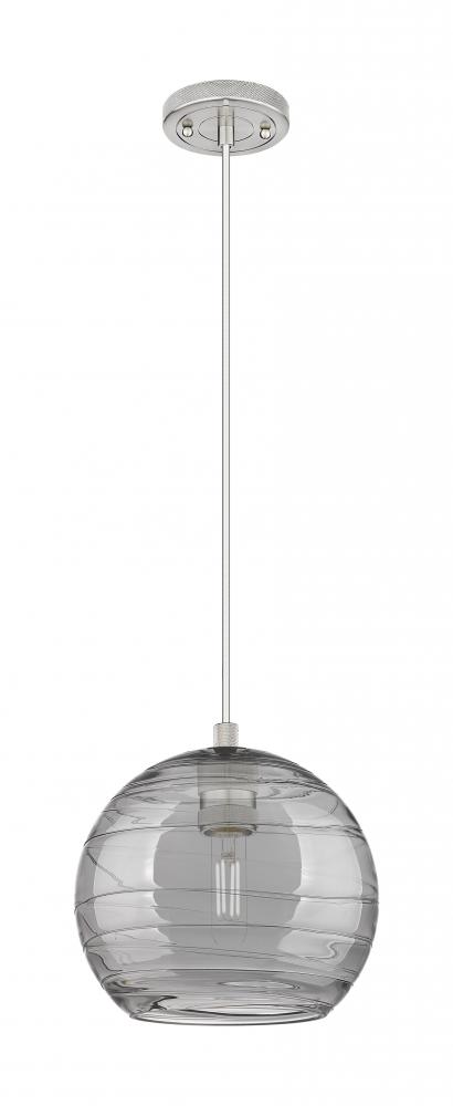 Crown Point - 1 Light - 8 inch - Satin Nickel - Pendant