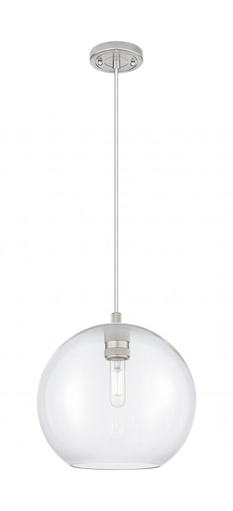 Crown Point - 1 Light - 10 inch - Satin Nickel - Pendant