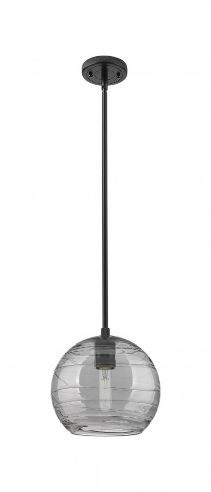 Crown Point - 1 Light - 8 inch - Matte Black - Pendant