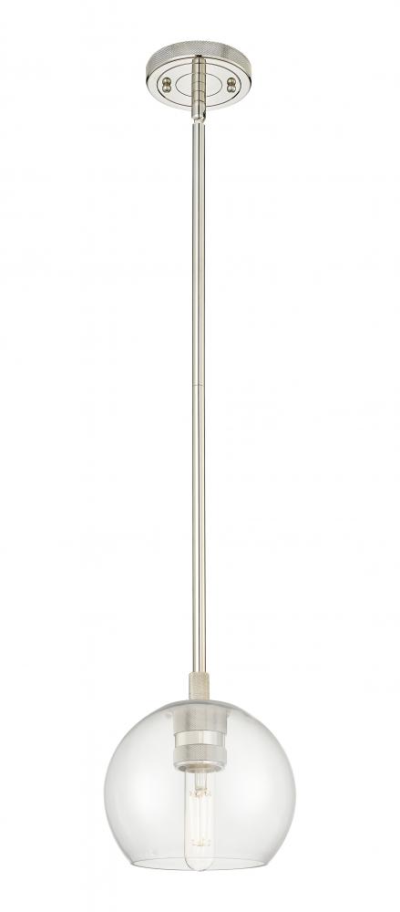 Crown Point - 1 Light - 6 inch - Polished Nickel - Pendant