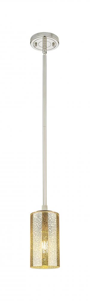 Crown Point - 1 Light - 5 inch - Polished Nickel - Pendant