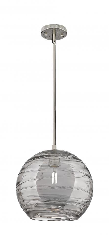 Crown Point - 1 Light - 10 inch - Satin Nickel - Pendant