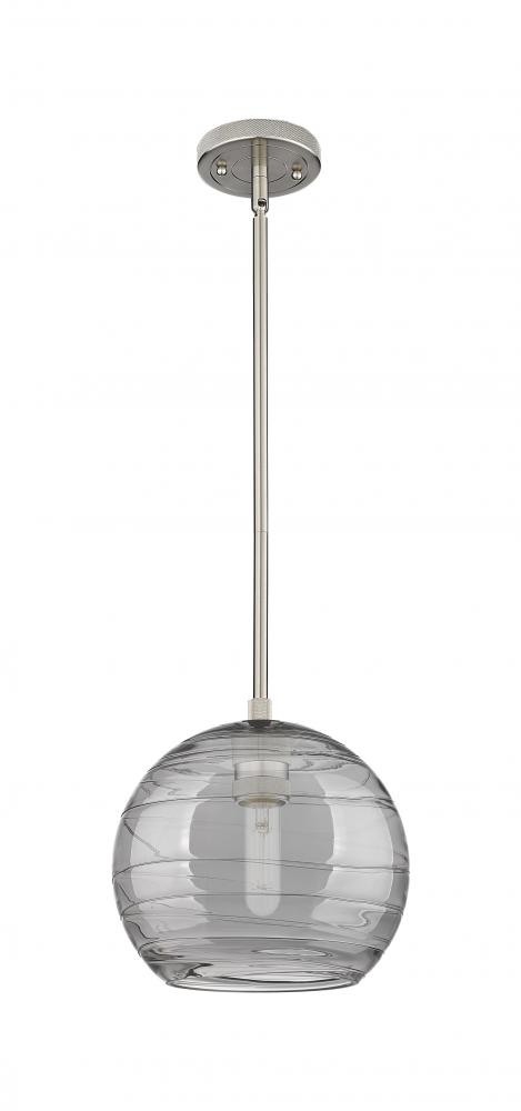 Crown Point - 1 Light - 8 inch - Satin Nickel - Pendant