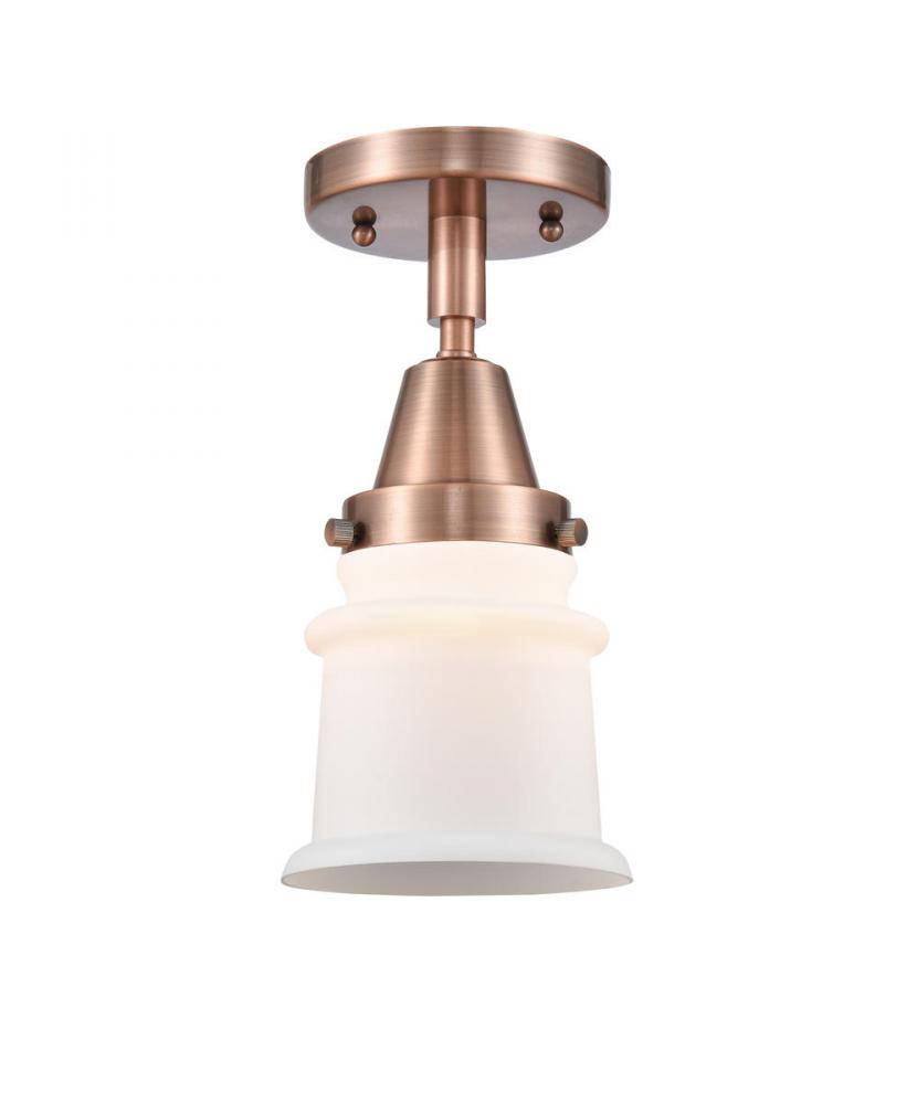 Canton - 1 Light - 6 inch - Antique Copper - Semi-Flush Mount