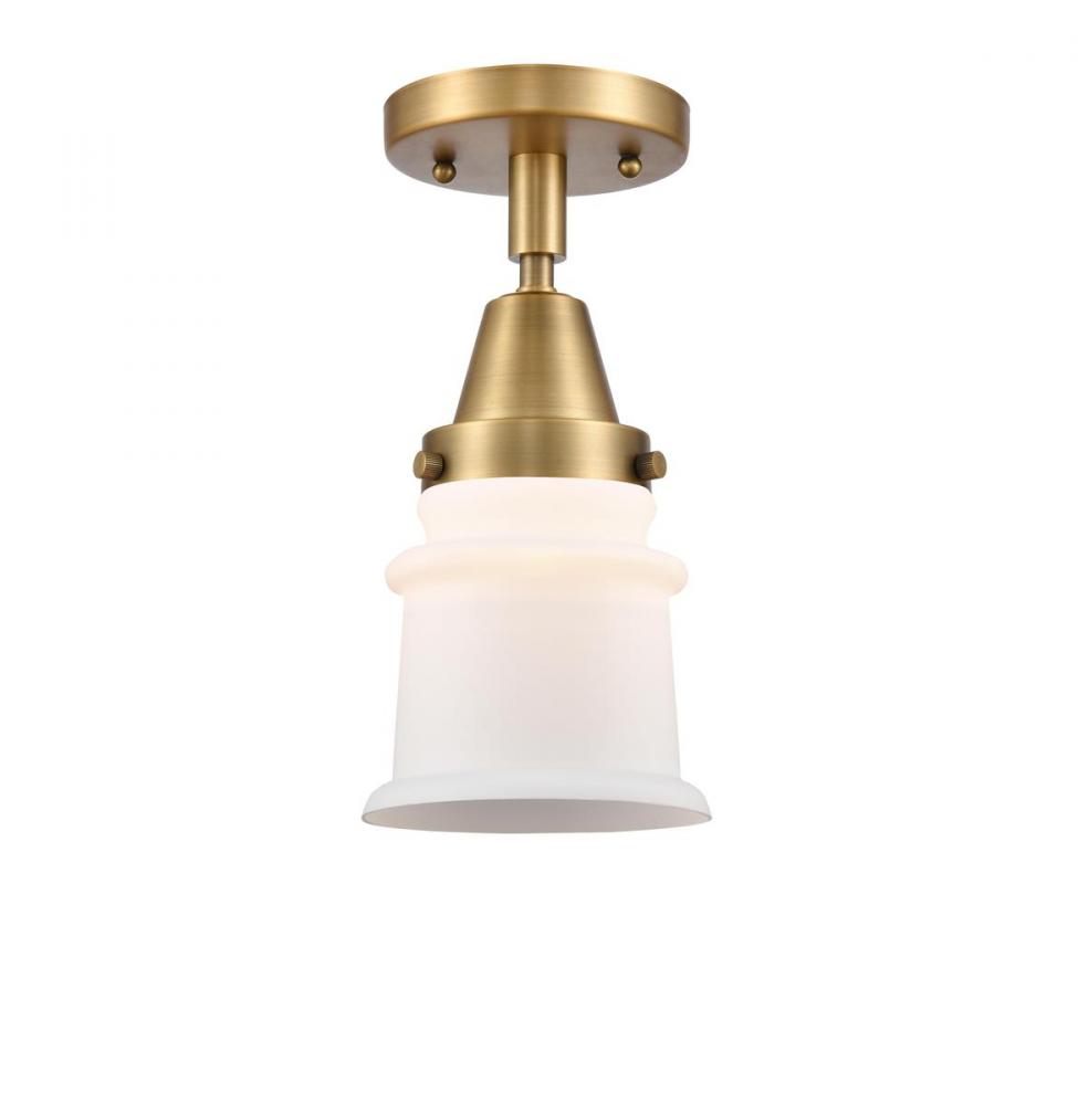 Canton - 1 Light - 6 inch - Brushed Brass - Semi-Flush Mount