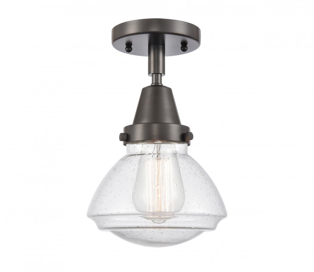 Olean - 1 Light - 7 inch - Oil Rubbed Bronze - Semi-Flush Mount