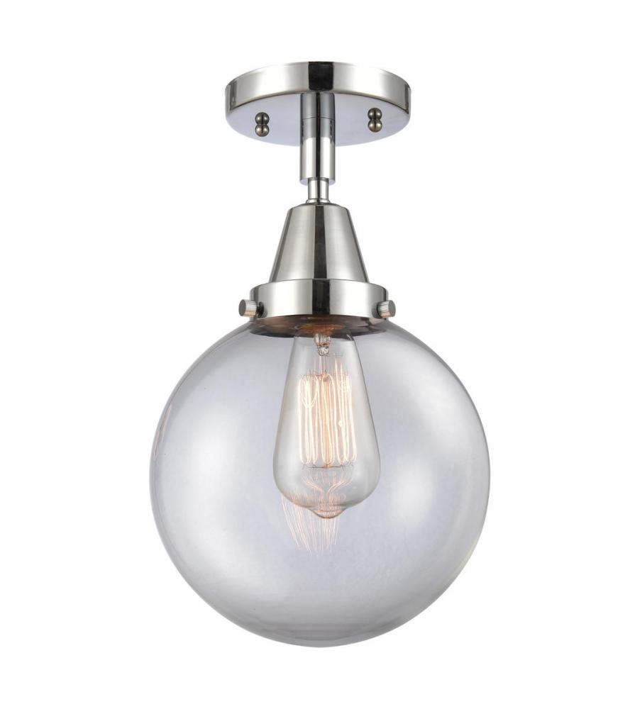 Beacon - 1 Light - 8 inch - Polished Chrome - Semi-Flush Mount