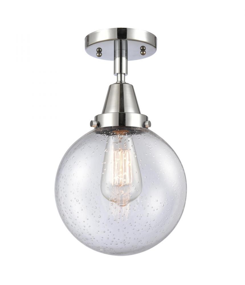 Beacon - 1 Light - 8 inch - Polished Chrome - Semi-Flush Mount