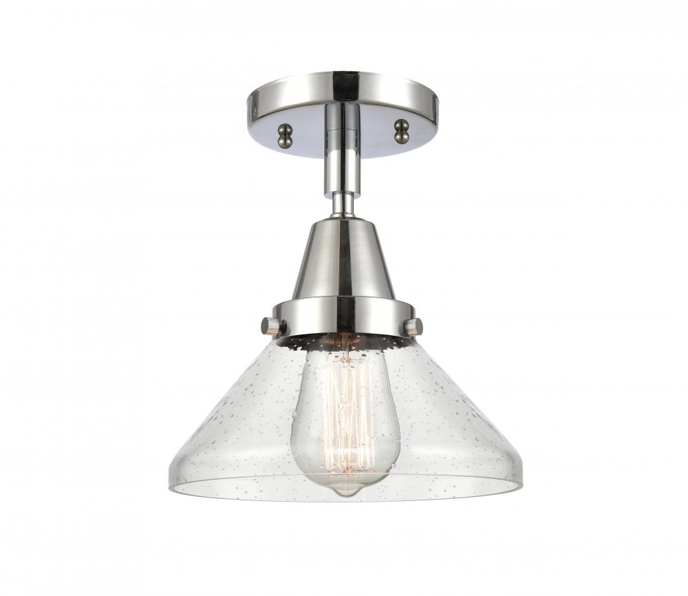 Caden - 1 Light - 8 inch - Polished Chrome - Semi-Flush Mount