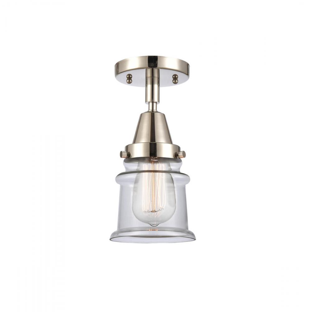 Canton - 1 Light - 6 inch - Polished Nickel - Semi-Flush Mount