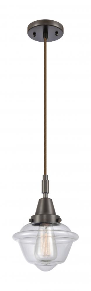Oxford - 1 Light - 8 inch - Oil Rubbed Bronze - Mini Pendant