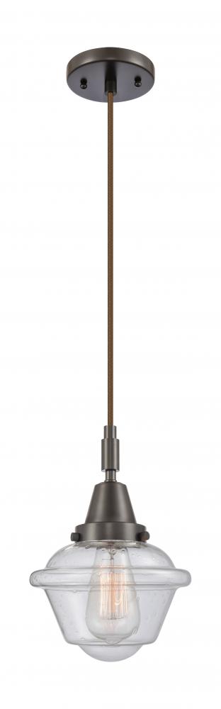 Oxford - 1 Light - 8 inch - Oil Rubbed Bronze - Mini Pendant