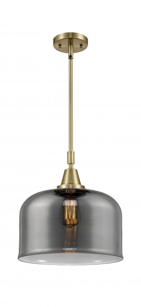 Bell - 1 Light - 12 inch - Antique Brass - Mini Pendant