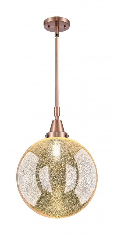 Beacon - 1 Light - 12 inch - Antique Copper - Mini Pendant